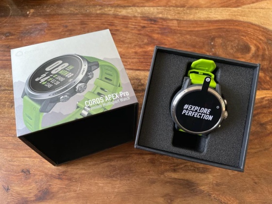 Die Coros Apex Pro-Multisportuhr im Praxistest