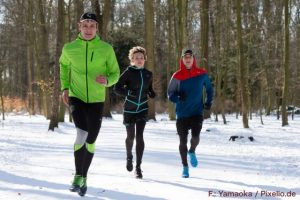 Laufen im Winter macht Spaß!