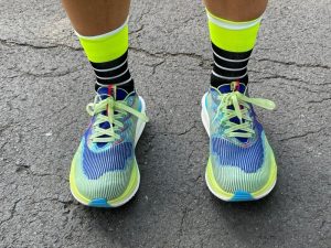 Schnell und bouncy: der Hoka Cielo X1
